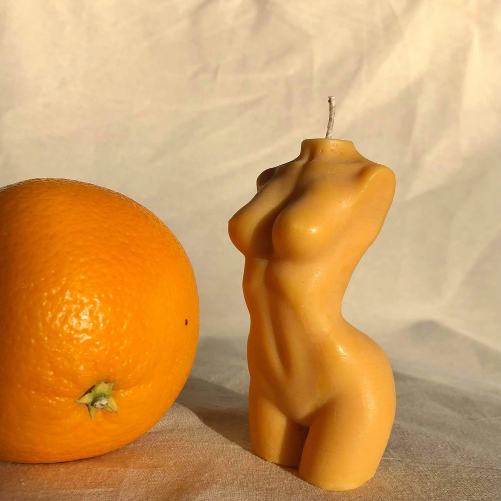 Female Body Candle 🍊
